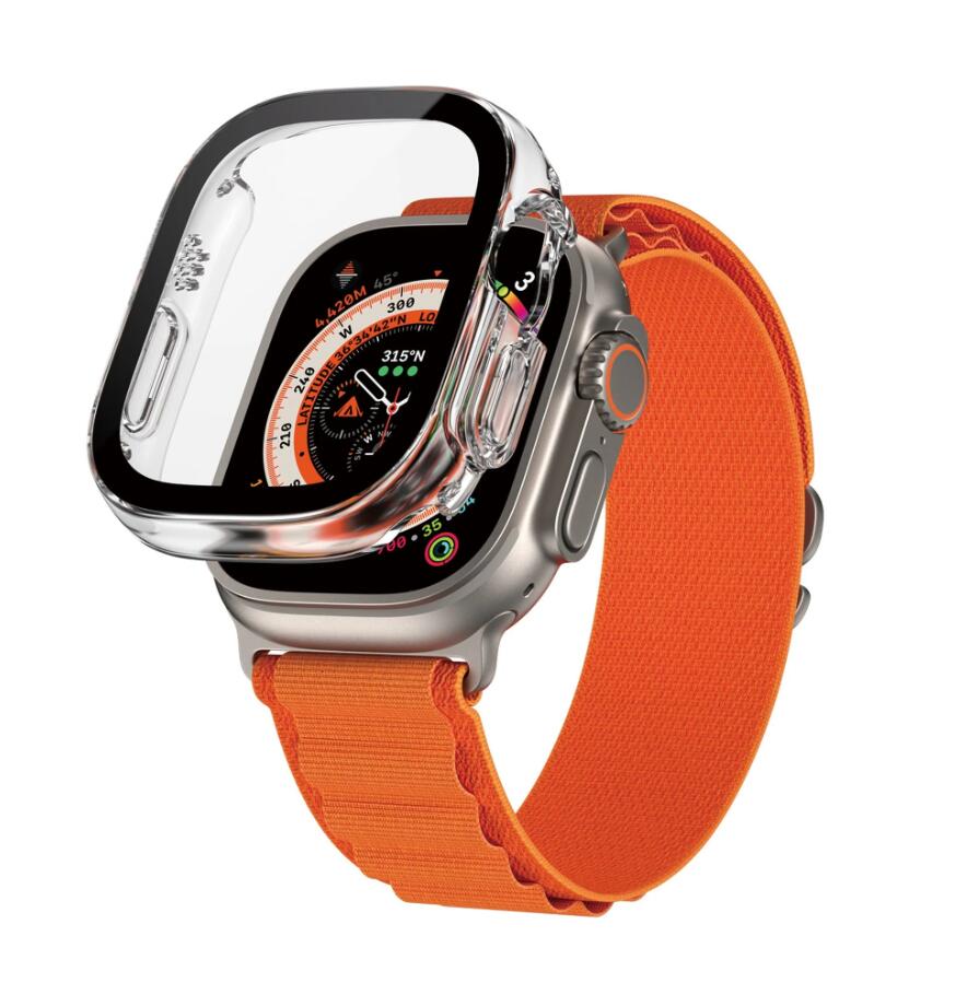 PanzerGlass™ Displayschutz Full Body Apple Watch Ultra & Ultra 2 - 49mm transparent PanzerGlass™ Displayschutz Full Body Apple Watch Ultra & Ultra 2 - 49mm transparent